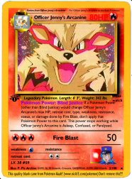 Officer Jenny's Arcanine